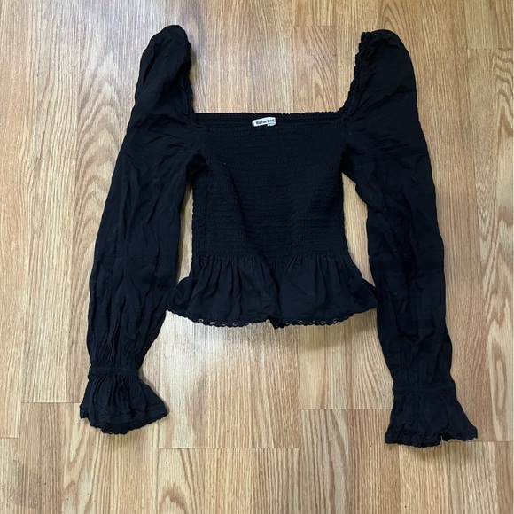 Reformation Roland Top in Black Size XS - Picture 5 of 11